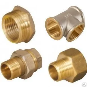 фото Пресс-фитинги 15 - латунные 1420мм стальные нержавеющие полиэтиленовые