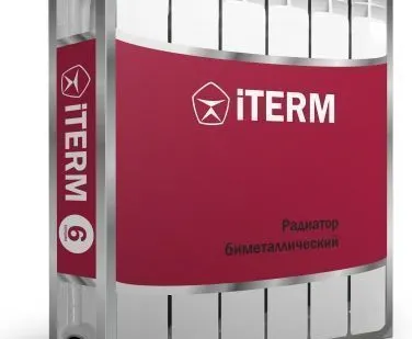 фото Радиатор iTERM биметаллический 500/80, 8 секций