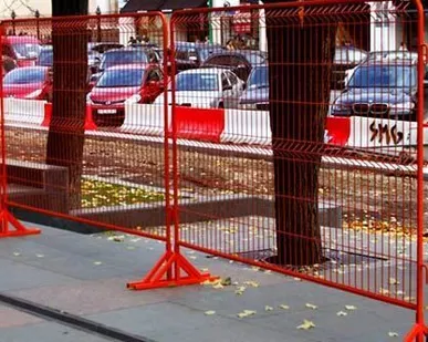 фото Временные ограждения