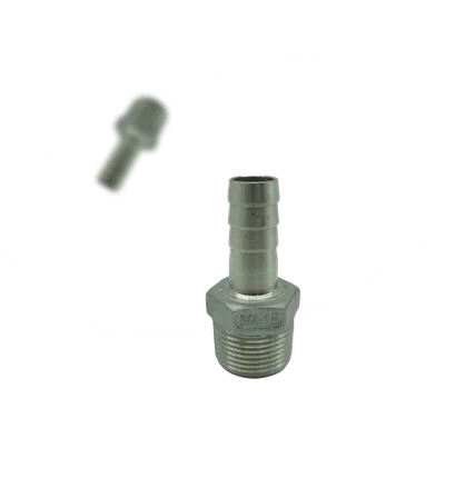 Фото №0 Штуцер шланговый нр 1/2"х10мм AISI304