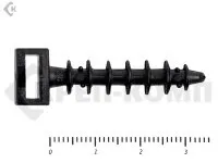 фото Дюбель под кабельную стяжку, нейлон 6х35 (500шт)