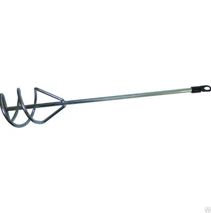 Фото №0 Миксер для сухих смесей и красок Hobbi D80мм L410мм цинк