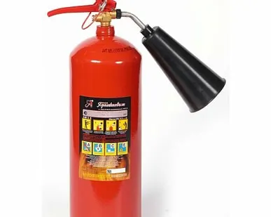 фото Огнетушитель углекислотный ОУ-3 ВСЕ Дн 114 Ярпожинвест