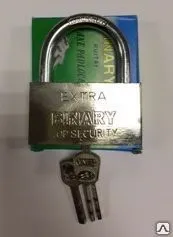 фото Замок навесной "EXTRA" 80 (в уп.6шт.)
