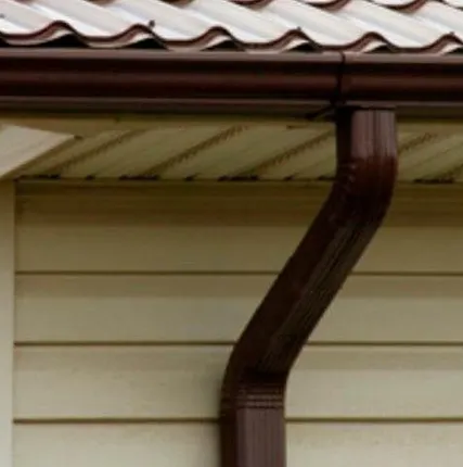 Фото №2 Колено трубы 76х102 (60°) МП Модерн