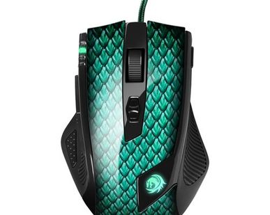 фото Мышь Sharkoon Drakonia Green USB