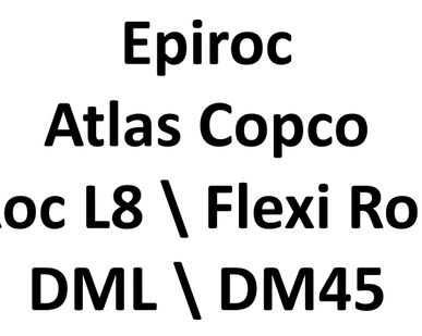 фото Atlas Copco DM45 DML DM Epiroc Roc L8 Flexi Roc D65