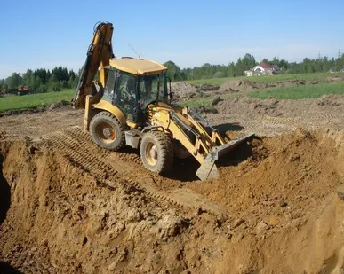 фото Проведение земляных работ