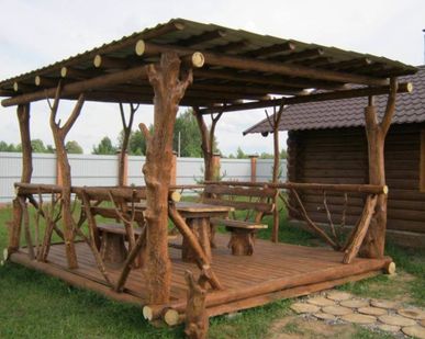 фото Красивые беседки