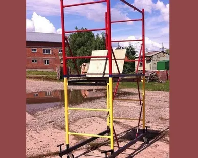 фото Вышка тура алюминиевая