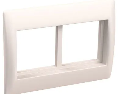 фото Рамка 4мод. Праймер с суппортом 75мм бел. ИЭК CKK-40D-RSU4-075-K01
