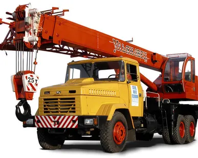 фото Прокат автокрана КРАЗ 32т