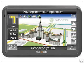 фото Навигатор texet TN-733
