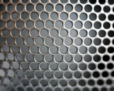 фото Лист с круглыми отверстиями по шестиугольнику ТУ 1812-001-50336739-2008