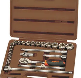 фото Набор головок 1/2" DR, 24 предмета арт: 911224 Ombra код: 55312