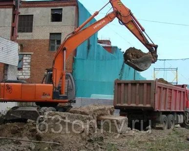фото Вывоз строительного грунта