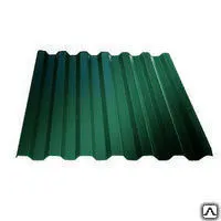 Фото №0 Профнастил МП 20 (1,15х2) RAL 6005 тем.зеленый