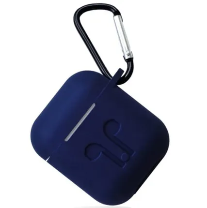 Фото №0 Силиконовый чехол Gurdini для AirPods 2 Blue