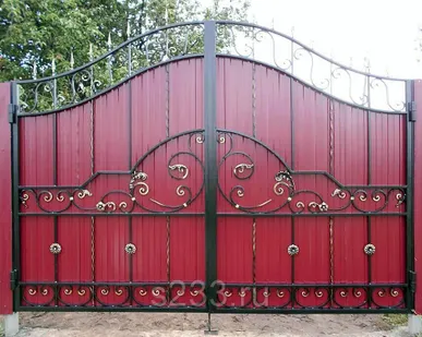 фото Кованые ворота 4 * 2 м.