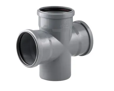 фото Крестовина одноплоскостная ВК ПП 110/110/110х87, серый,РТП