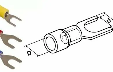 фото Кабельный наконечник IEK Наконечник НBИ2-5 вилка 1,5-2,5мм (100шт) (UNL10-D25-4-5)