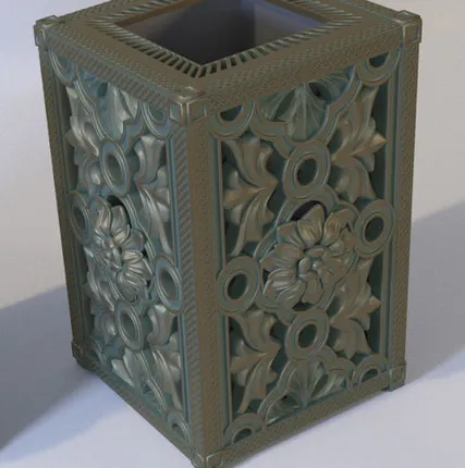 Фото №0 Урна квадратная литая.