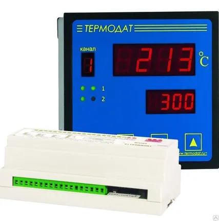 Фото №0 Прибор Термодат-22К5/2Р/485-РВ/8УВ/8Т
в