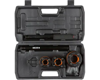 фото Набор клуппов для нарезки резьбы на трубах Dexx 28280-Н3