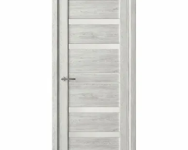 фото Дверь межкомнатная Техно-3 (Dorica) стекло матовое, экошпон, Северный 2000х800мм