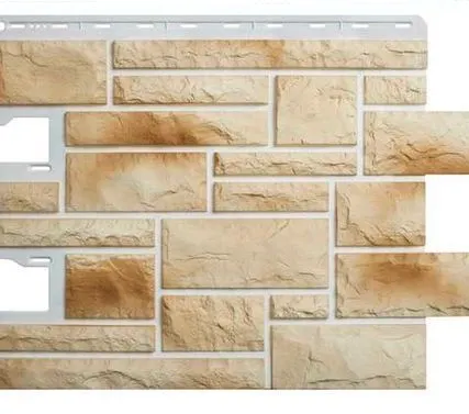 Фото №0 Цокольный сайдинг Альта-профиль Камень Пражский (04- светлый) 79,5*59,1 см