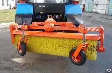 фото Щётка дорожная НО-86 с колесами 4х8 (малые)