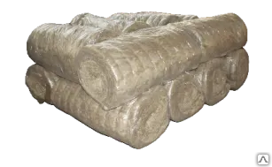 Фото №0 Маты минераловатные прошивные МП-100 (2000*1000*60, в уп. 2 м2, 0,12м3) (те