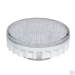 фото Лампа светодиод. LED 6W 4000К 540Лм GX53 30т.ч. 220V (d74х29) (аналог 60W)