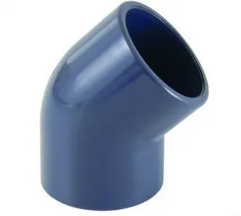 фото Угол 45 ПВХ 1,0 МПа d_ 20мм /USE01020/
