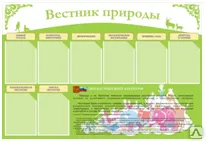фото Стенд "Вестник природы"