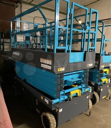 Фото №0 Самоходный ножничный подъемник AIRMAN ENTL099S-3