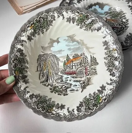 Фото №0 Салатник Myott The Brook 21 см Англия