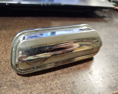 фото Подсветка номера хром ВАЗ 2101-2103. СССР .