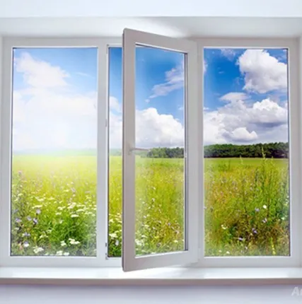 Фото №0 Окно пластиковое 5-ти камерное 1380*1970, со створкой, Лучшая цена в городе