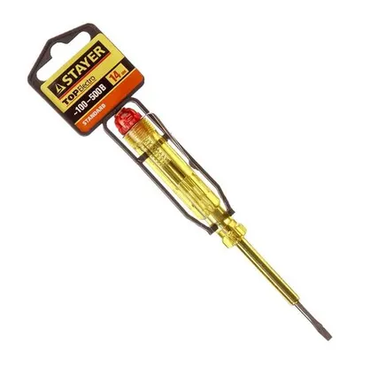 Фото №0 Пробник Stayer Standart, электрический, 100-150В, 140мм