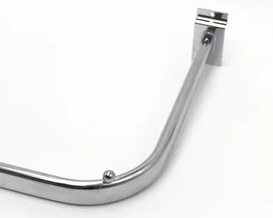 фото Вешало П-образное на экономпанель 570Lx300W мм, хром