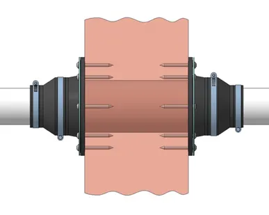 фото Гермоввод. Комплектация 1/1. Ø 63/90