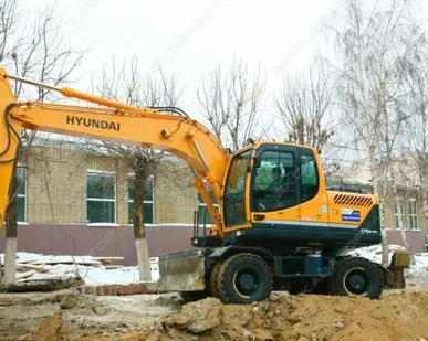 фото Аренда колесного экскаватора Hyundai R170W-9S, Мытищи