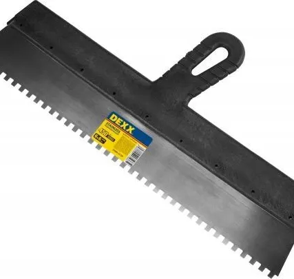 Фото №0 Шпатель STAYER PROFESSIONAL 1008-45 фасадный нержавеющий 
с пластмассовой р