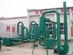 Фото №0 Аэродинамическая сушилка HJ-4 (3 колена, 1 печь) до 900 кг/ч