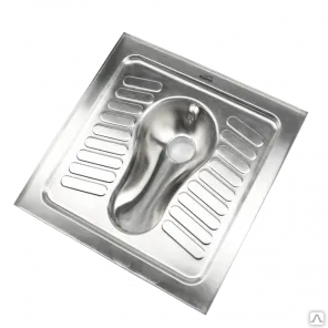 фото Напольный унитаз "Генуя" 4-005.1 из нержавеющей коррозионно-стойкой стали