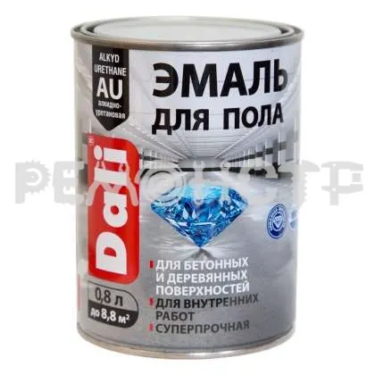 Фото №0 Эмаль алкид-урет 0,8л д/пола база С РОГНЕДА DALI (6) под заказ П
