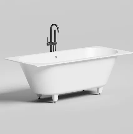 Фото №0 Ванна встраиваемая Salini S-Sense ORNELLA AXIS 180x80 глянцевая (OVAL) 103411G