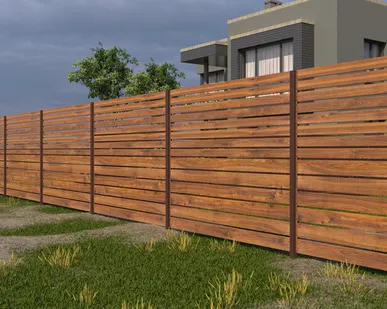 фото Забор ранчо премиум