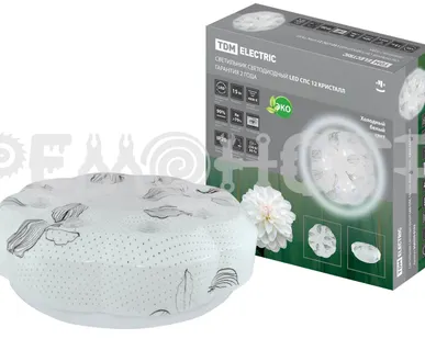 фото Светильник светодиодный LED СПС 12 15Вт 4000К D35см Кристалл TDM (1/10) П